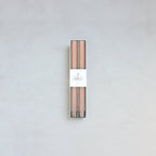 Our Fancy Taper Candles are hand-molded and embody a superior depth of color. A cotton wick is used for the cleanest burn, and the base is sized to fit a standard holder. Each 10” candle is crafted to burn for ten hours. Subtle variations in wax depth and color opacity may occur.  Two 10” candles per pack. Standard 7/8” base. Made of high grade paraffin wax.