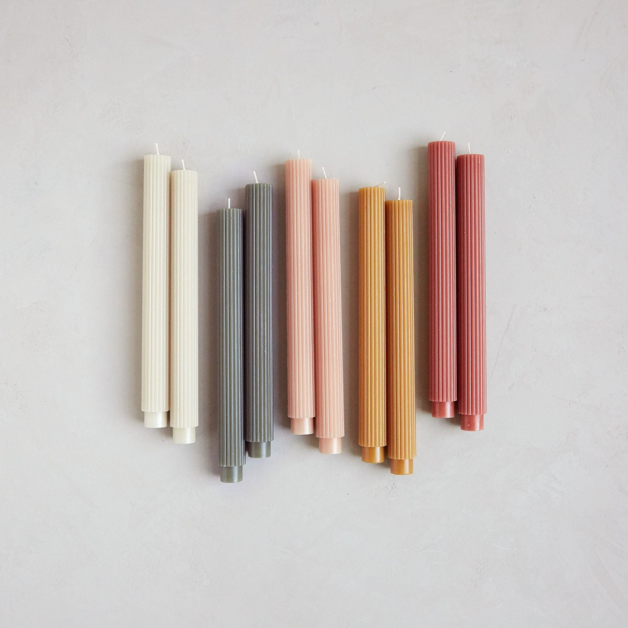 10" Fancy Taper Candles