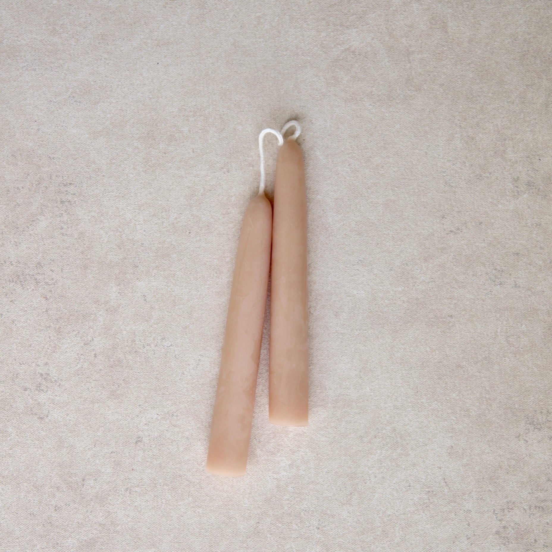 6" Beeswax Dipped Taper Candles