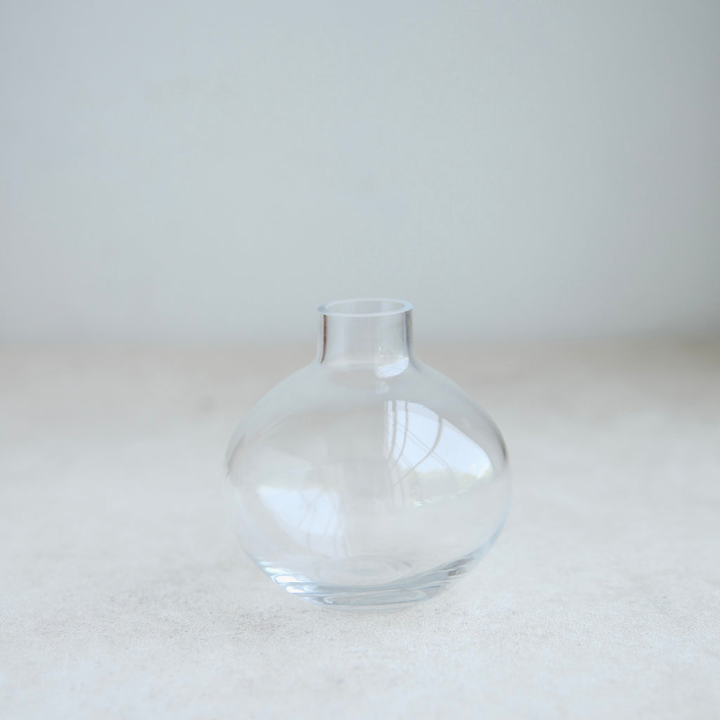Glass Blossom Vase