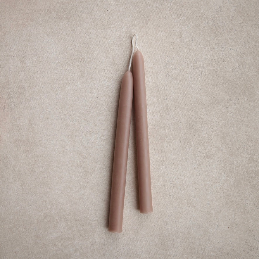 9 inch handmade beeswax taper candles wholesale