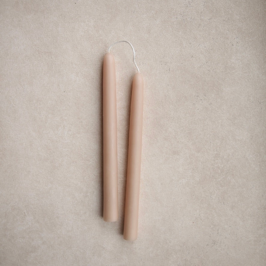 9 inch handmade beeswax taper candles wholesale