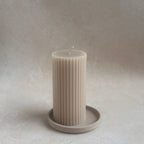 Heirloom Beeswax Pillar Candles