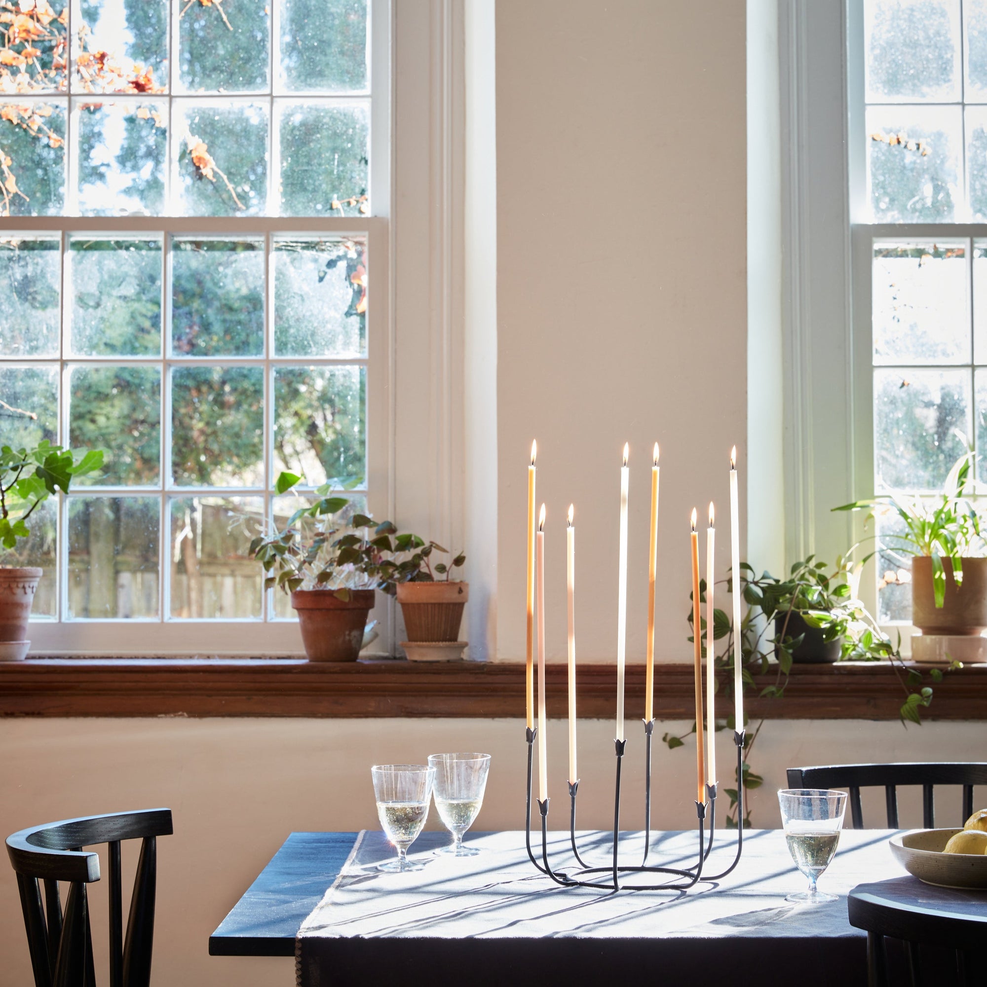 Beacon Wrought Iron Candelabra The Floral Society