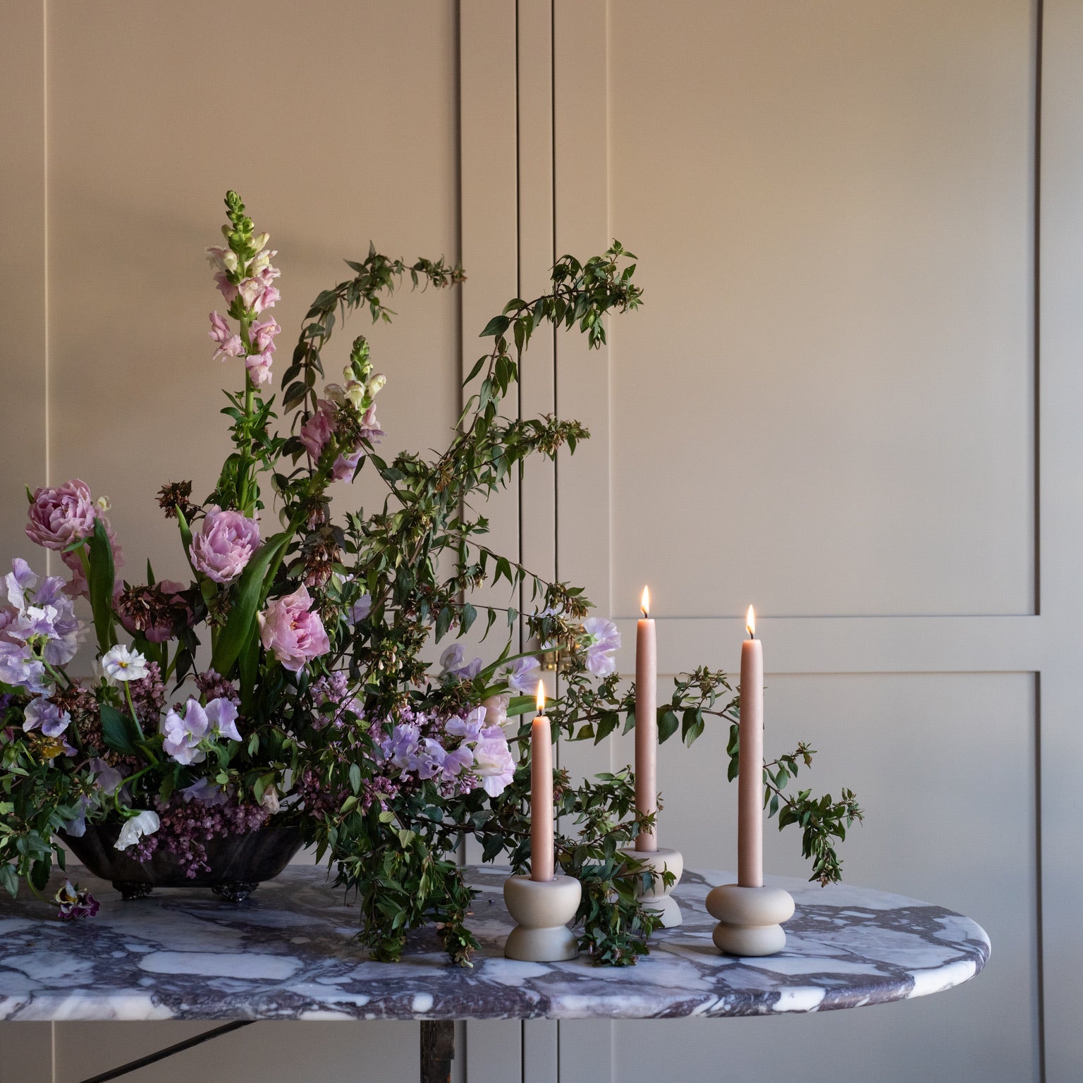 Beesswax Dipped Tapers Handmade Wholesale Salt