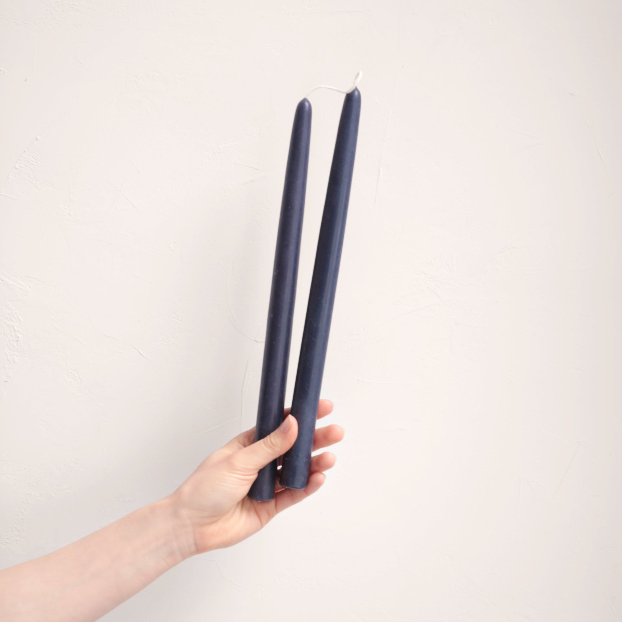 12" Handmade Beeswax Taper Candles