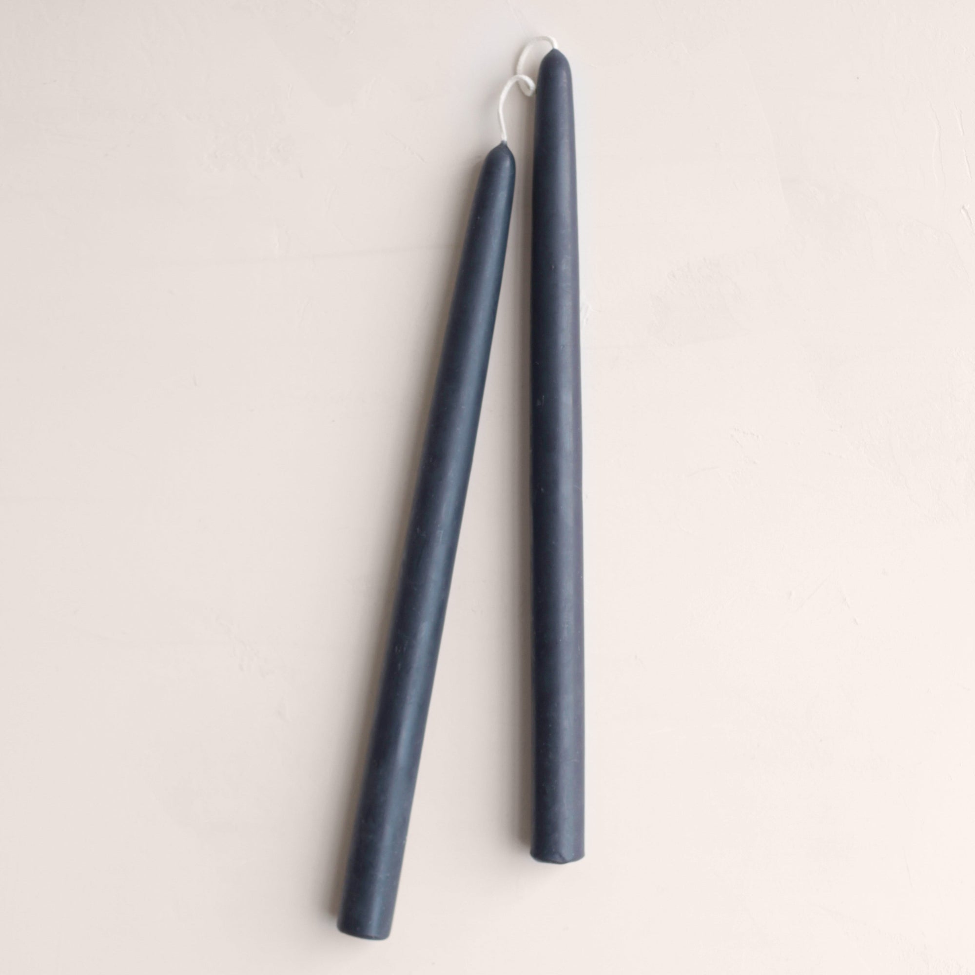 12" Handmade Beeswax Taper Candles