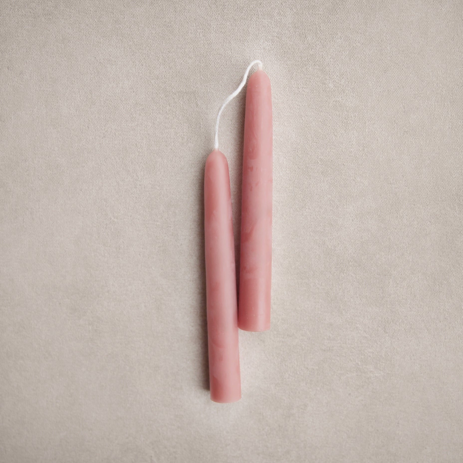 6" Beeswax Dipped Taper Candles