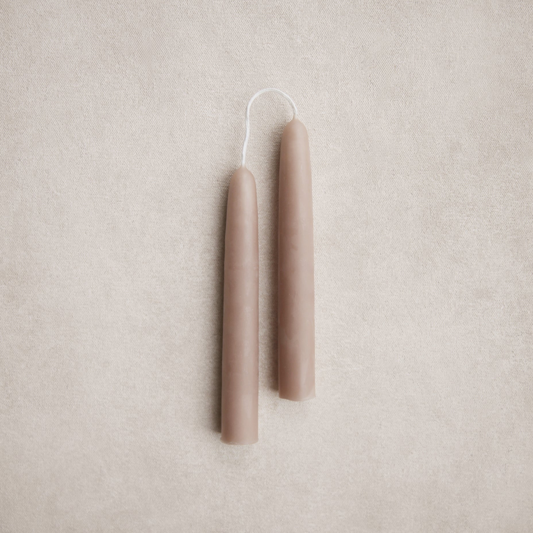 6" Beeswax Dipped Taper Candles