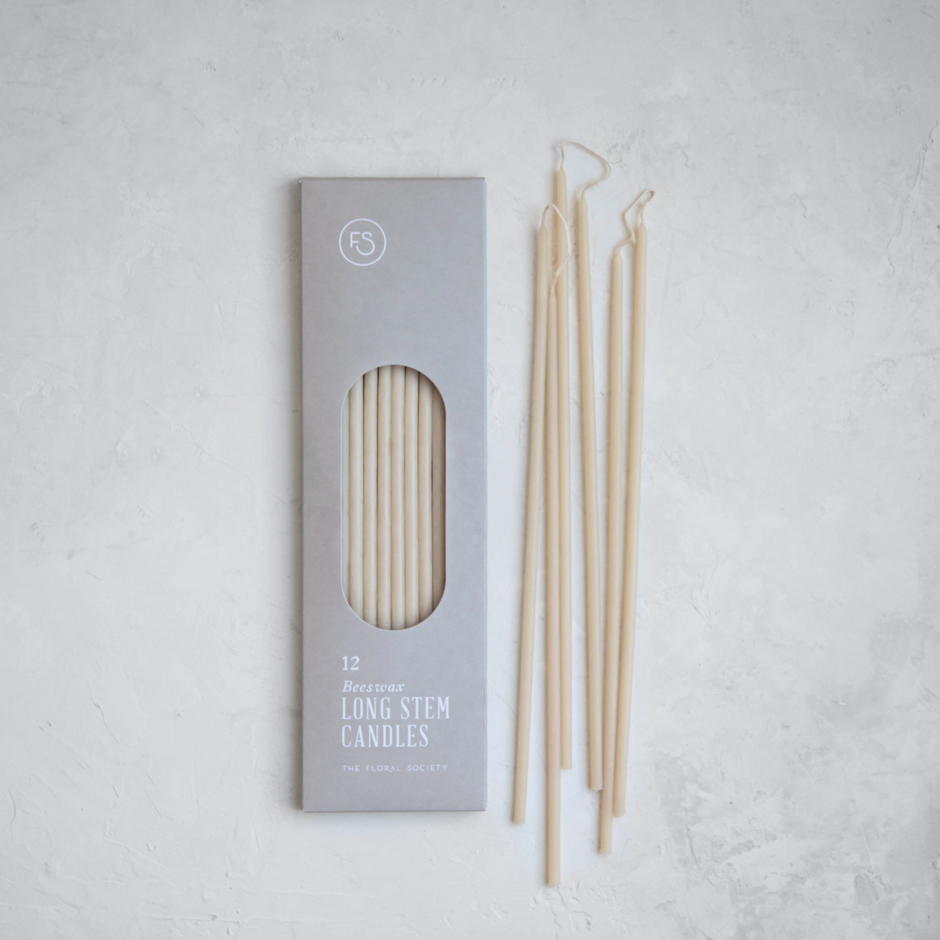 Beeswax Long Stem Candles