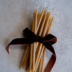 BeeswaxWishing_candles_Ochre