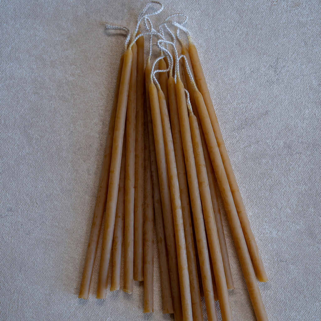 BeeswaxWishingcandles_Ochre