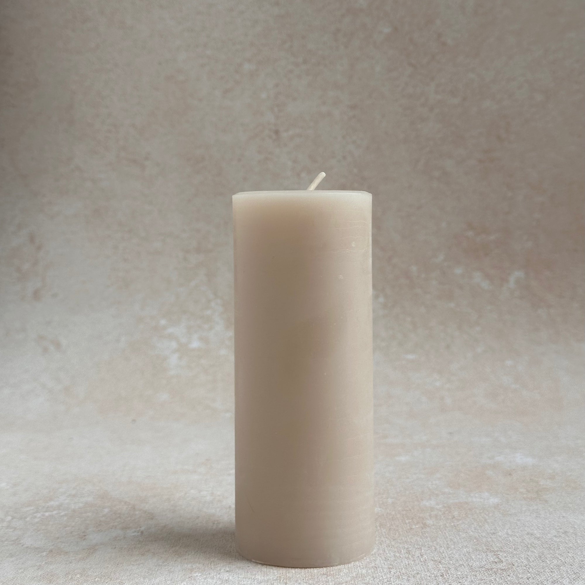 Beeswax 4" Pillar Candle_Events_Weddings Wholesale_Salt White
