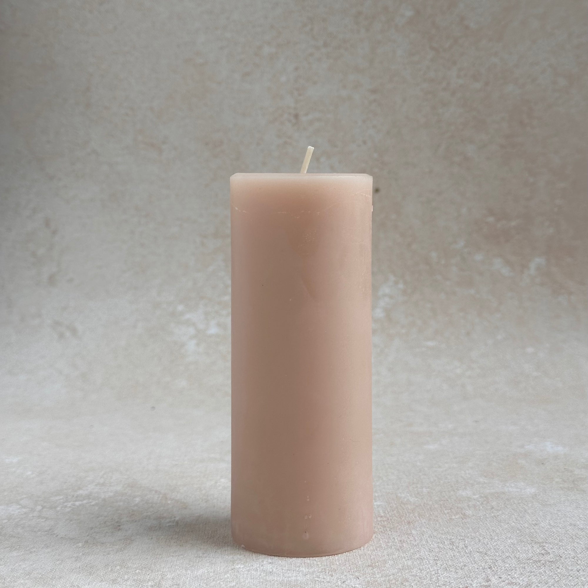 Beeswax 4" Pillar Candle_Events_Weddings Wholesale_Blush Rosewater