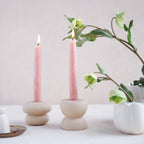 Beeswax Dipped Taper Candles 6in_Blossom