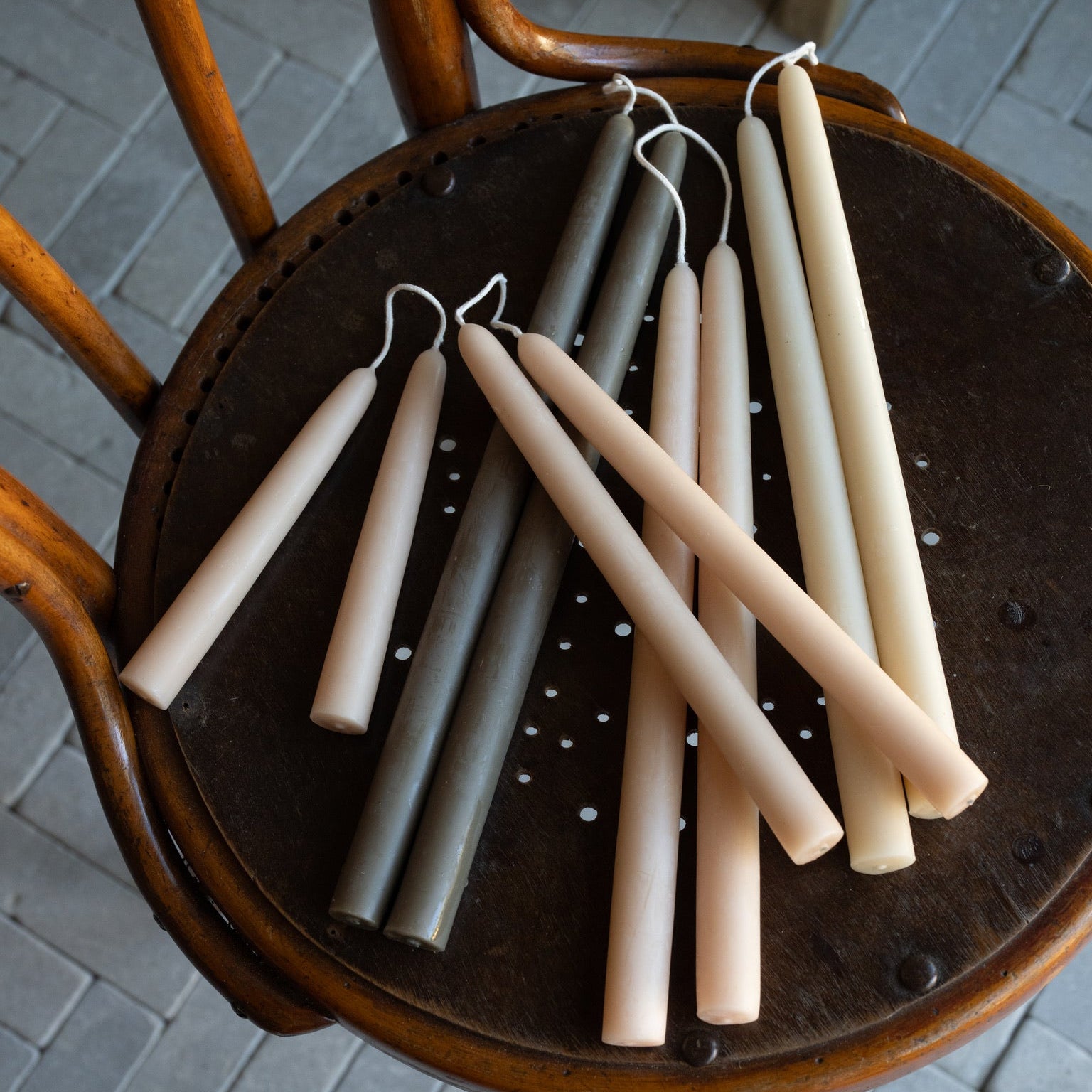 Beeswax Dipped Taper Candles Handmade Wholesale 44