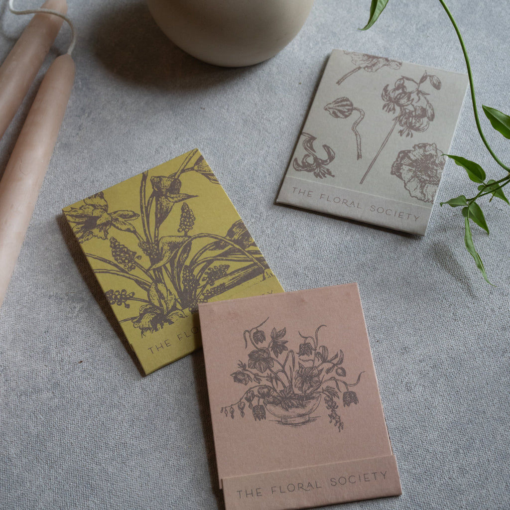 Botanic Matchbooks with Quotes