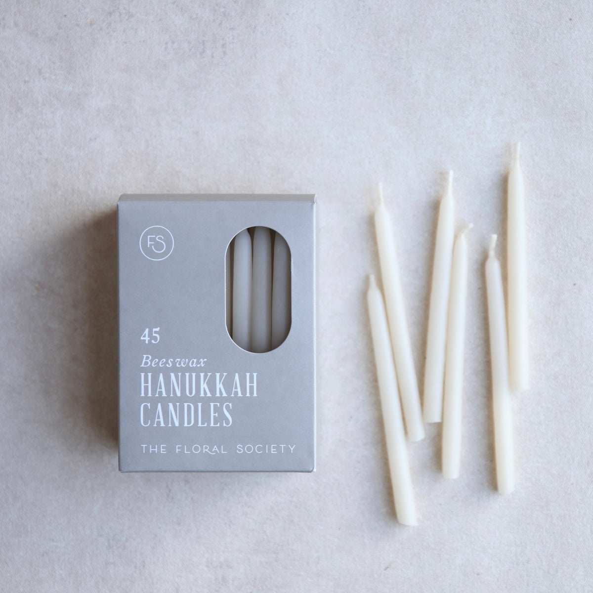 Beeswax Hanukkah Candles
