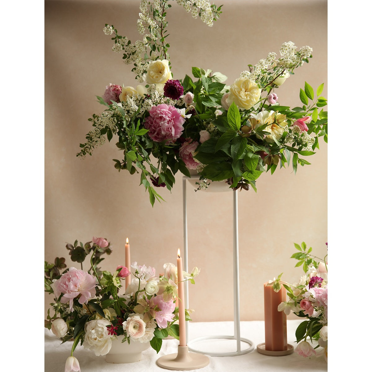 Canopy Floral Stand & Vase