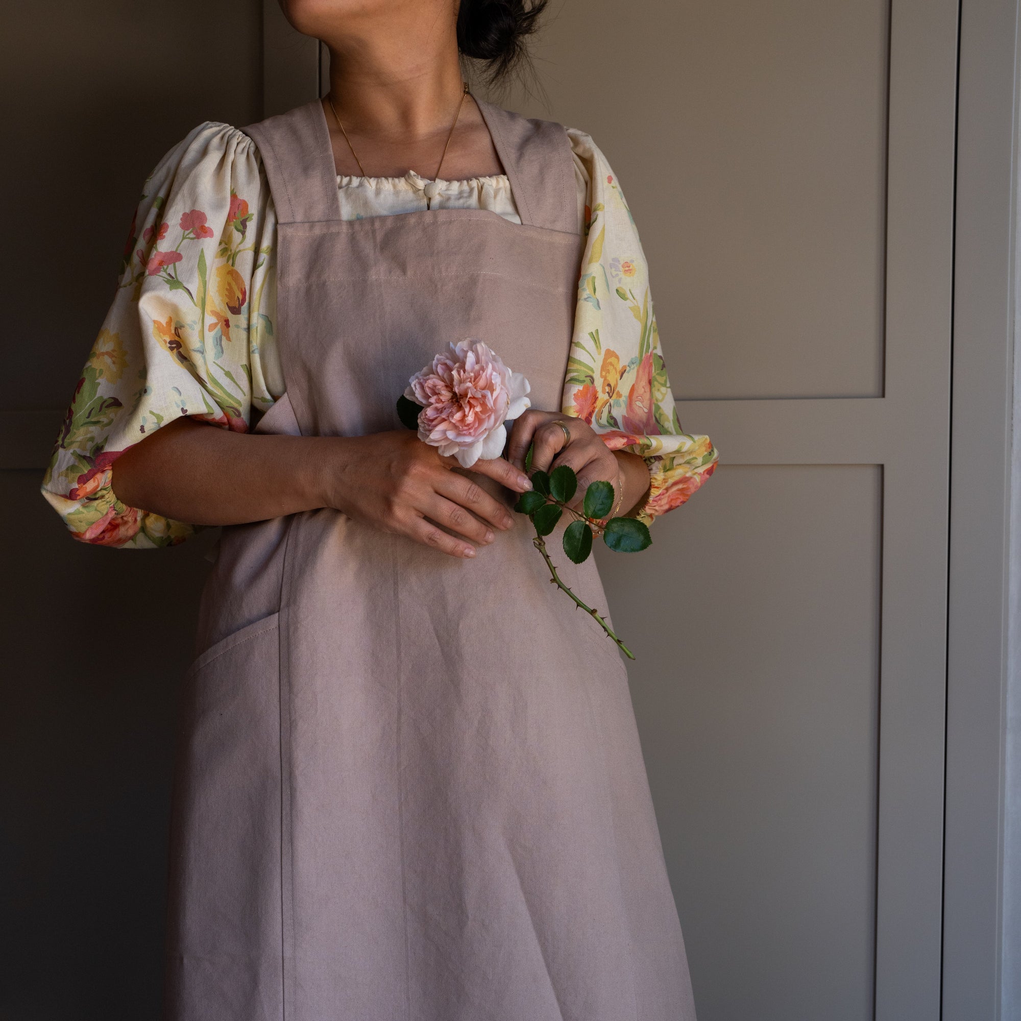 Canvas Workshop Apron Full Dune