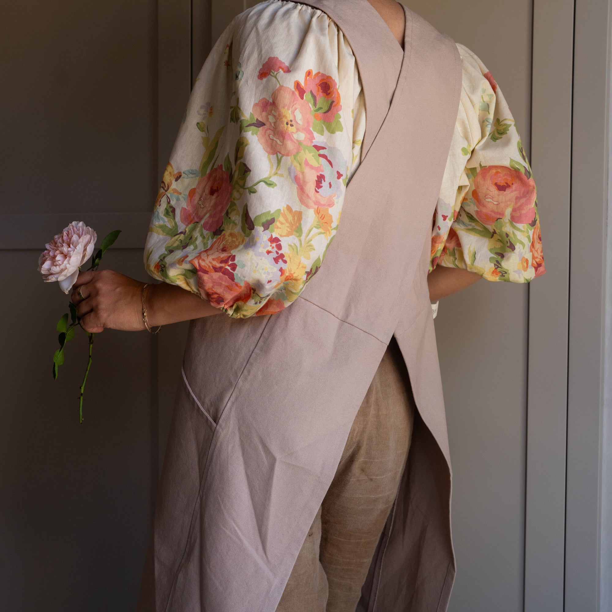 Canvas Workshop Apron Full Dune