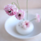 Ceramic Flower Frog Bowl Vase