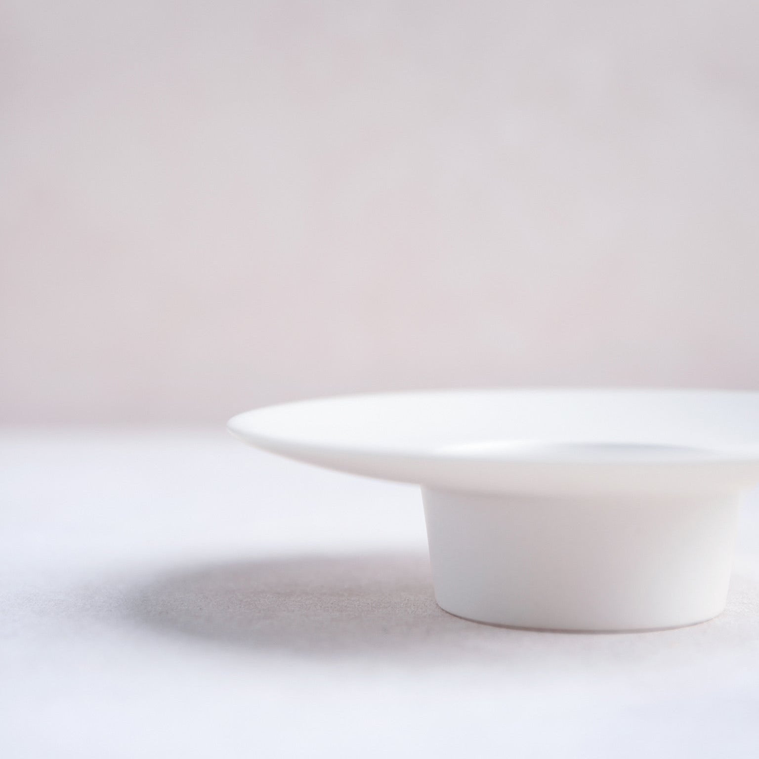 Ceramic Ikebana Vase Small White