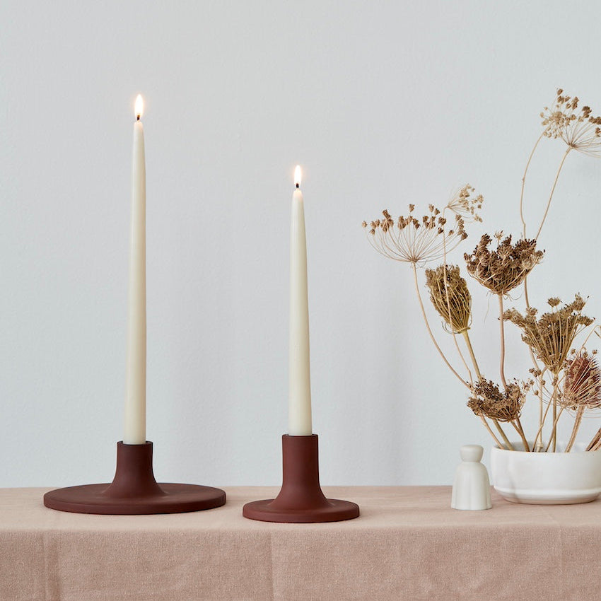 Ceramic Taper Candle Holder Case Pack_Events and Weddings Earth