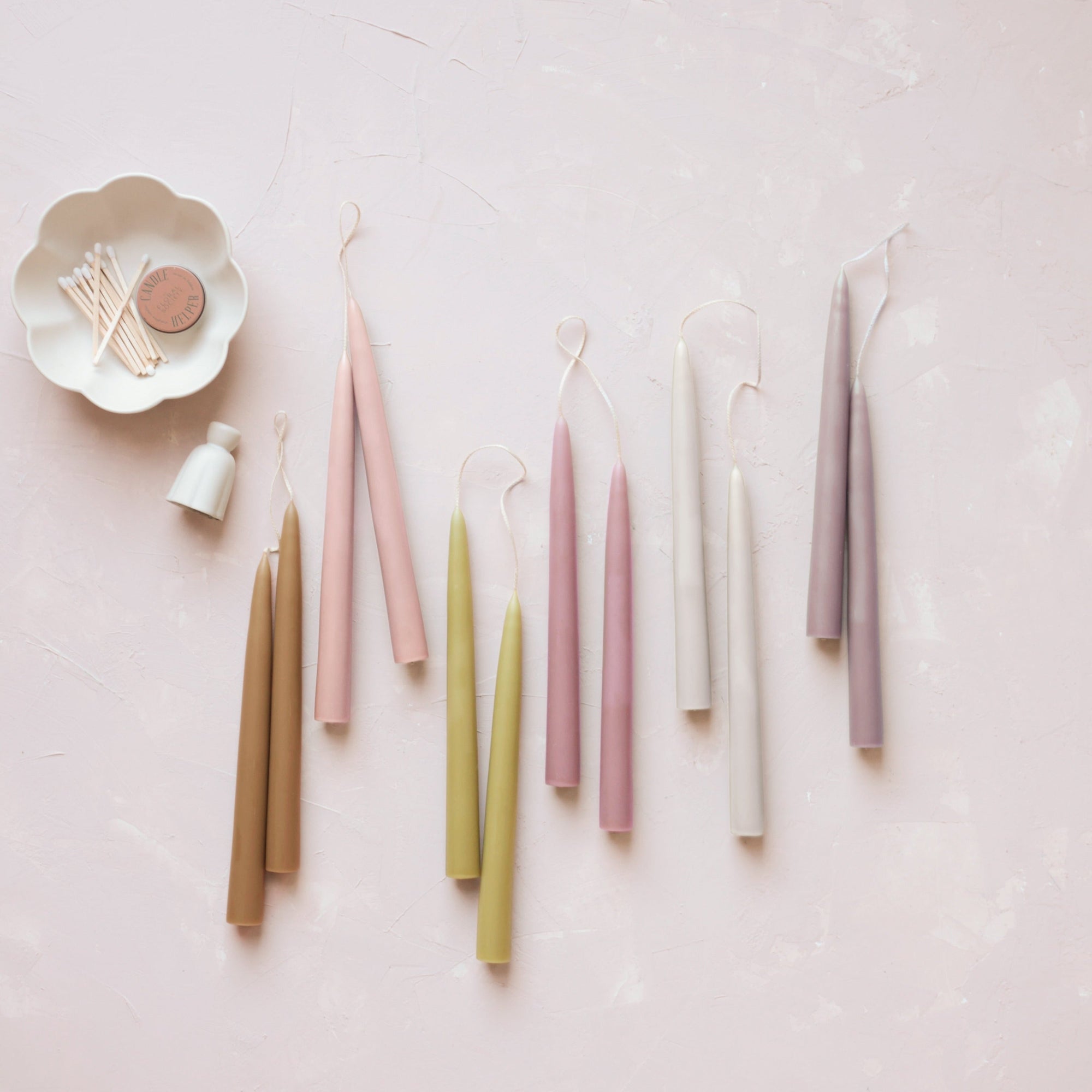 9" Original Dipped Taper Candles