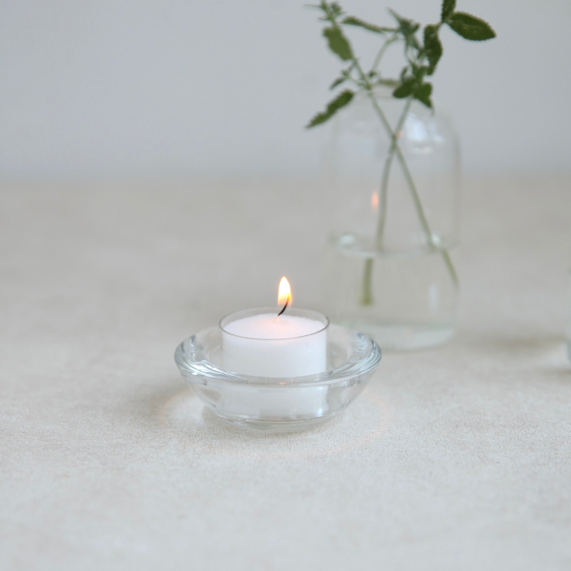 Element Glass Tea light Candleholder Florist Wholesale Weddings