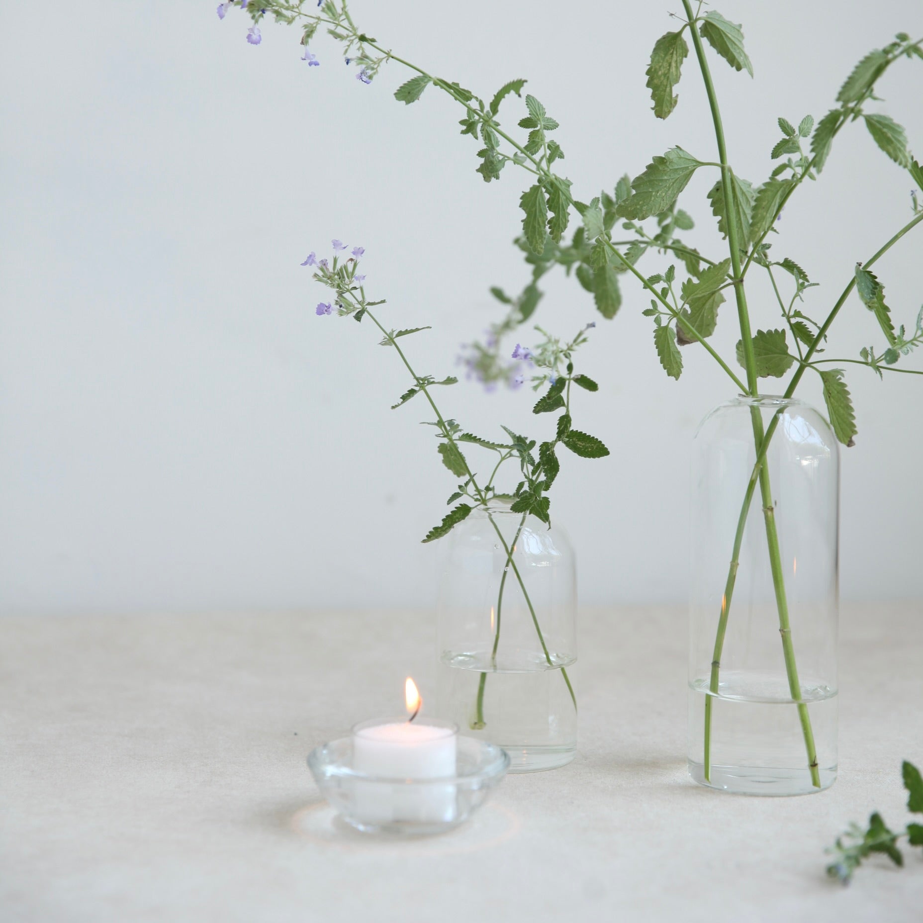 Element Glass Tea light Candleholder Florist Wholesale Weddings