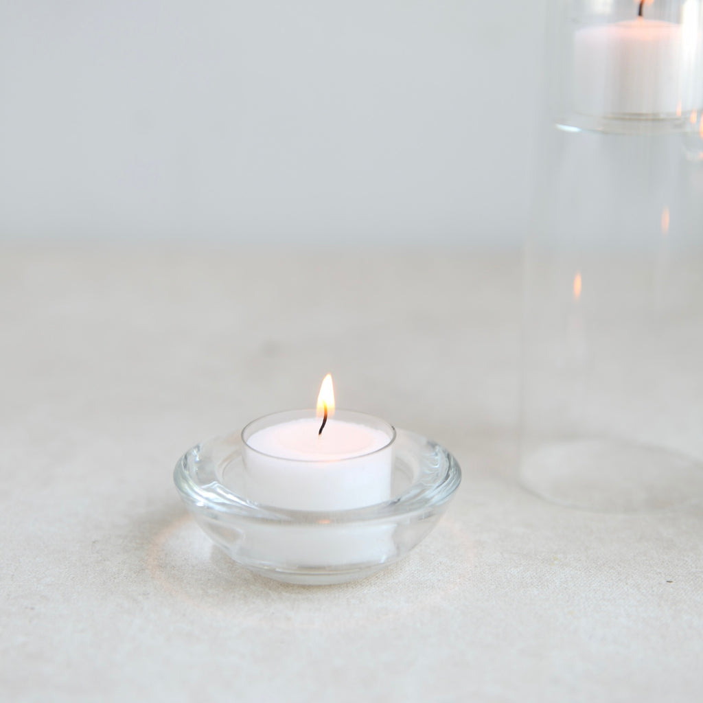 Element Glass Tea light Candleholder Florist Wholesale Weddings