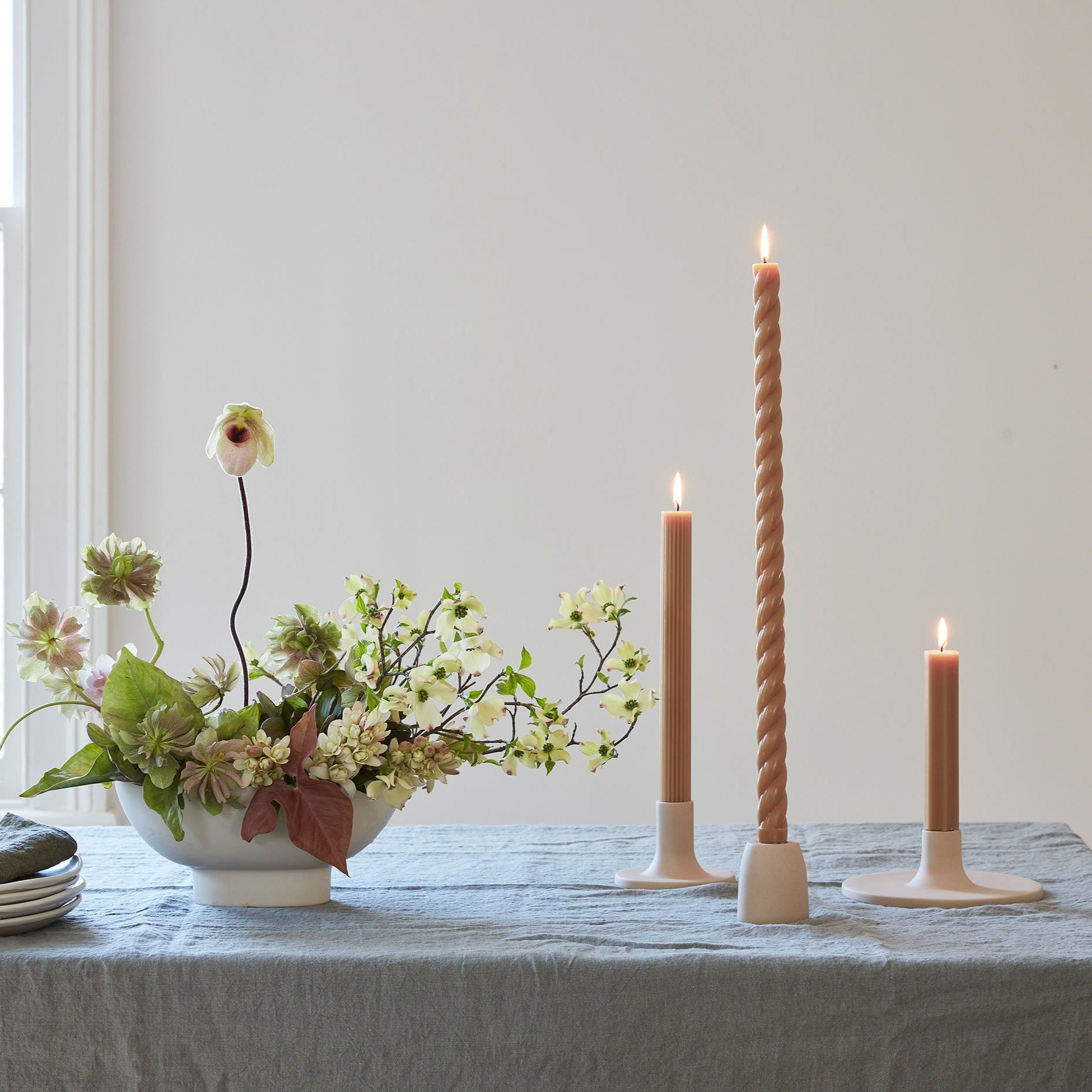 6" Fancy Taper Candles