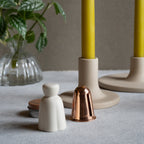 Fleur Ceramic Wishing Candleholder and sharpener