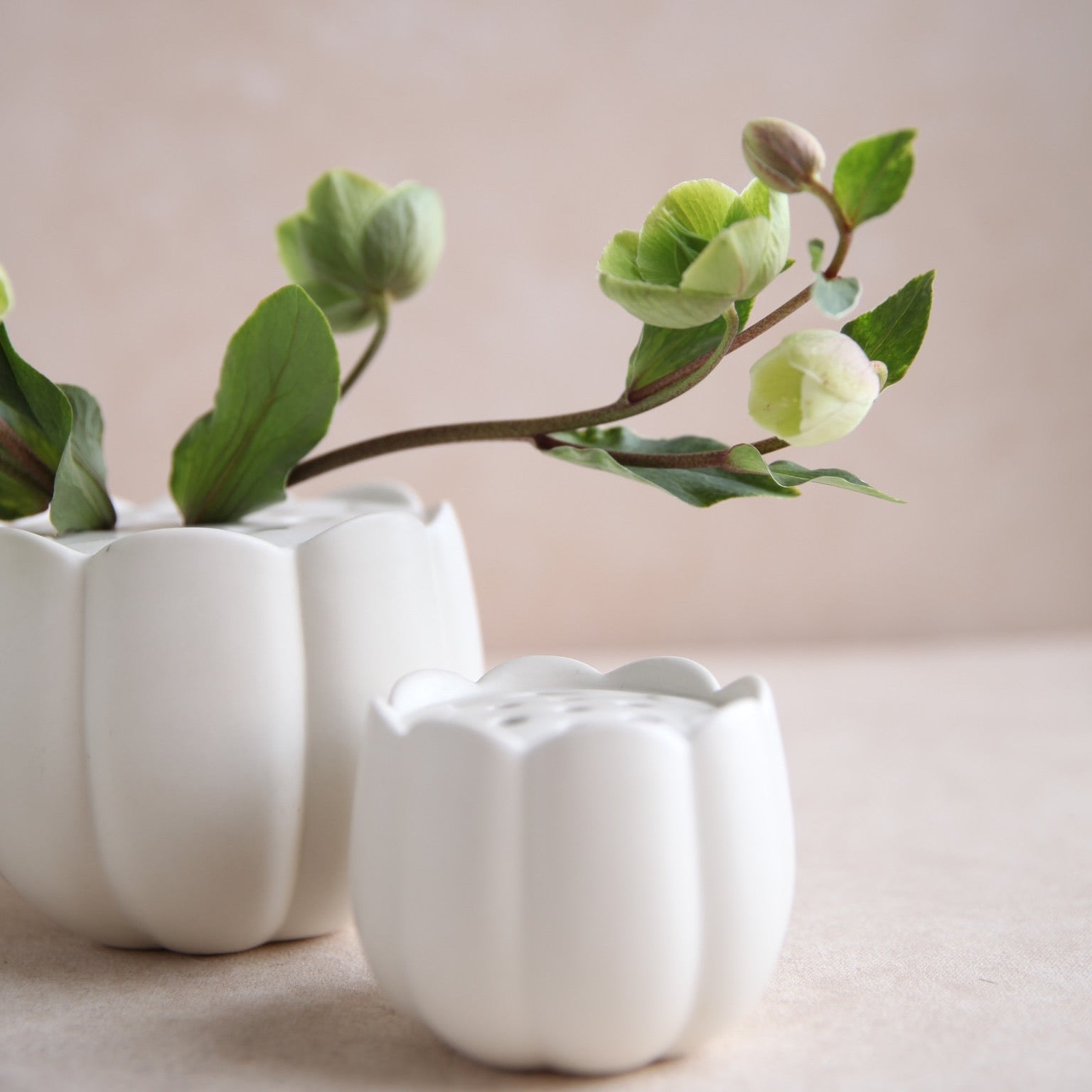 Flower Frog Vase_Ceramic_Ikebana