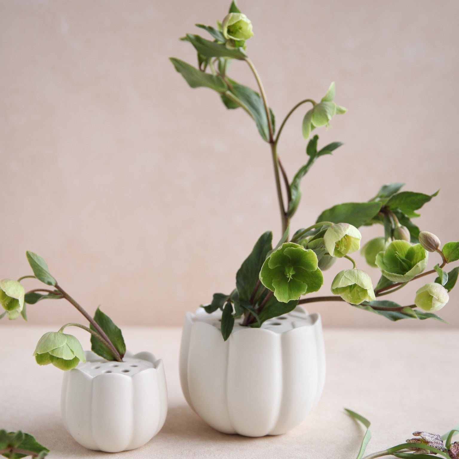 Flower Frog Vase_Ceramic_IkebanaSmall