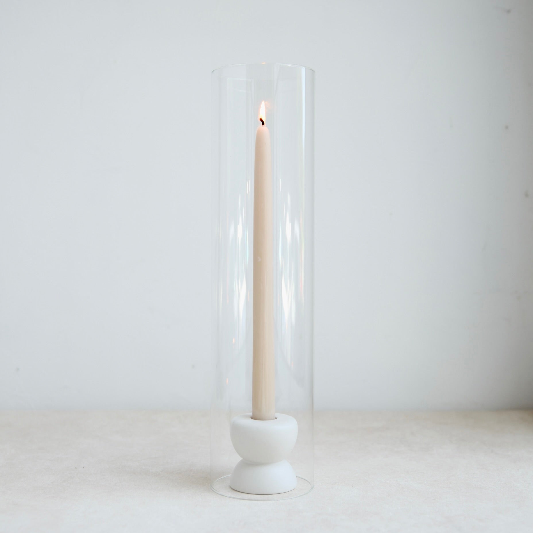 Glass Shade Weddings_Taper Candles_Wholesale Florist
