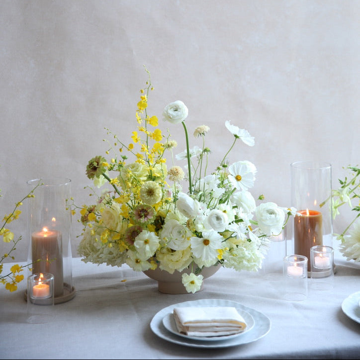 Inset Glass Candleholder