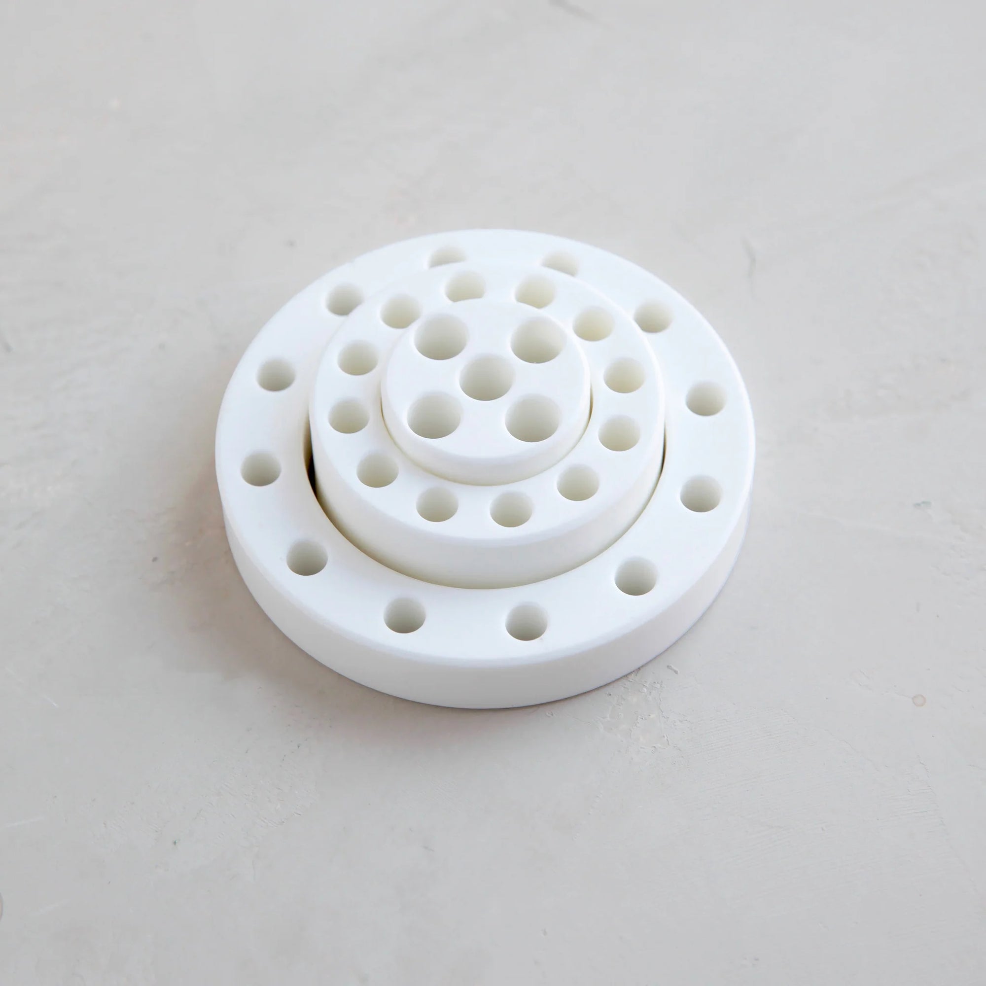 Japanese Ceramic Flower Frog Set