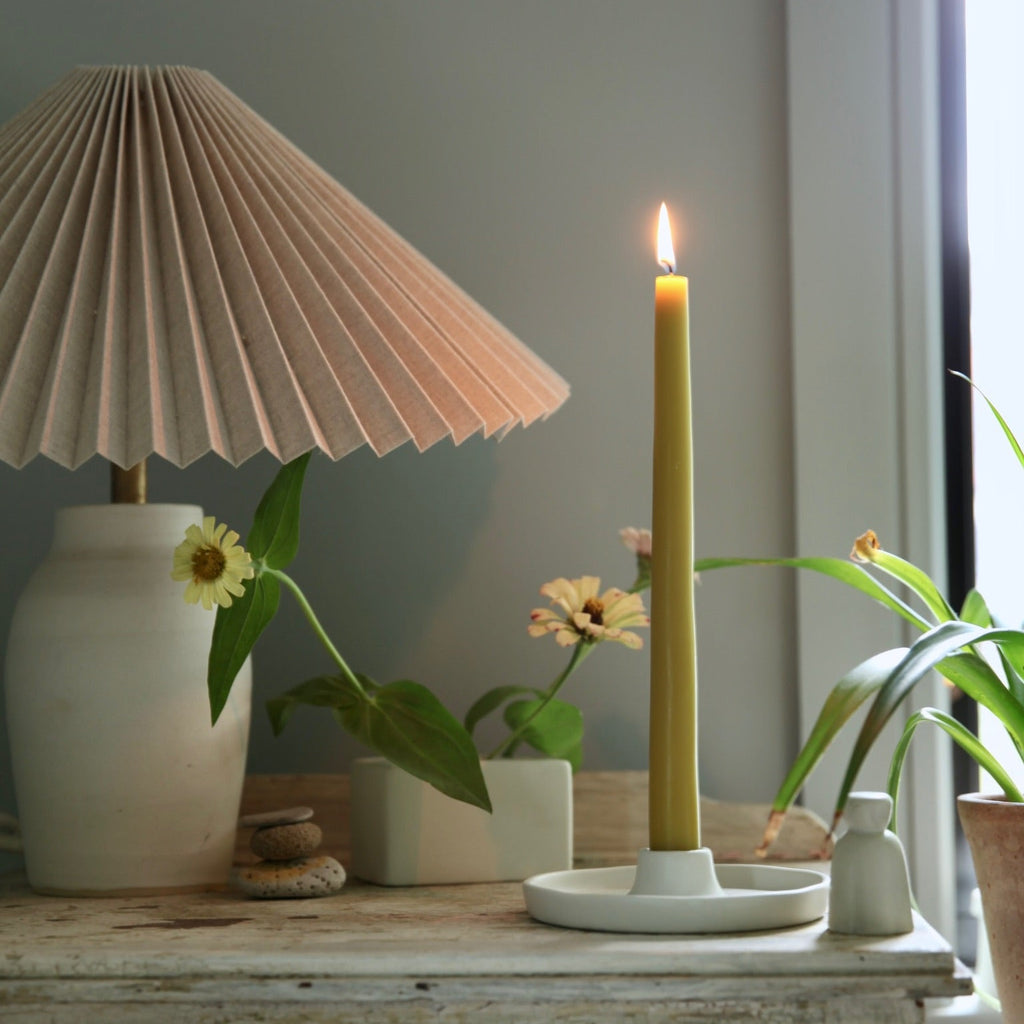 Rectangular Ceramic Flower Frog Vase