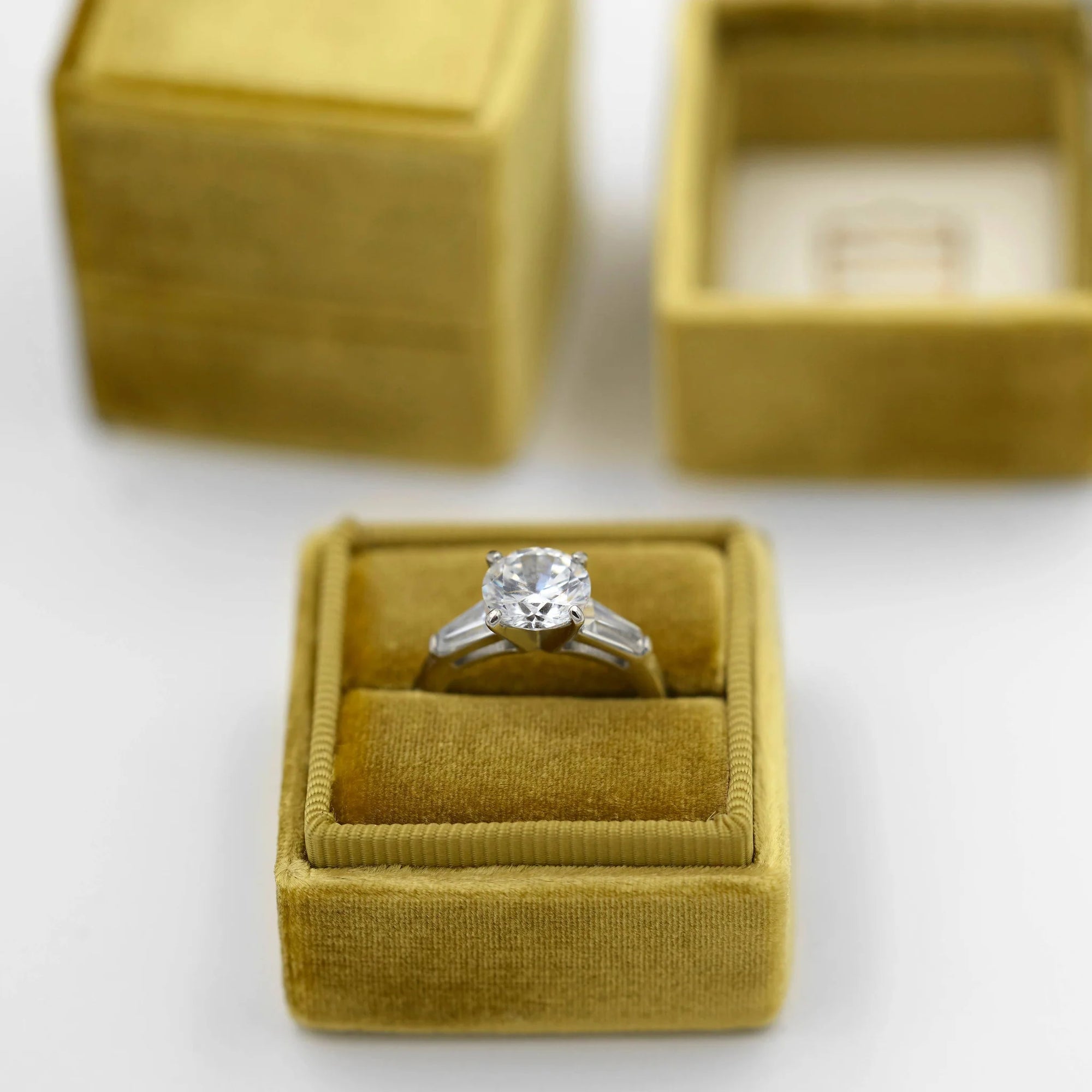 Handmade Velvet Ringboxes
