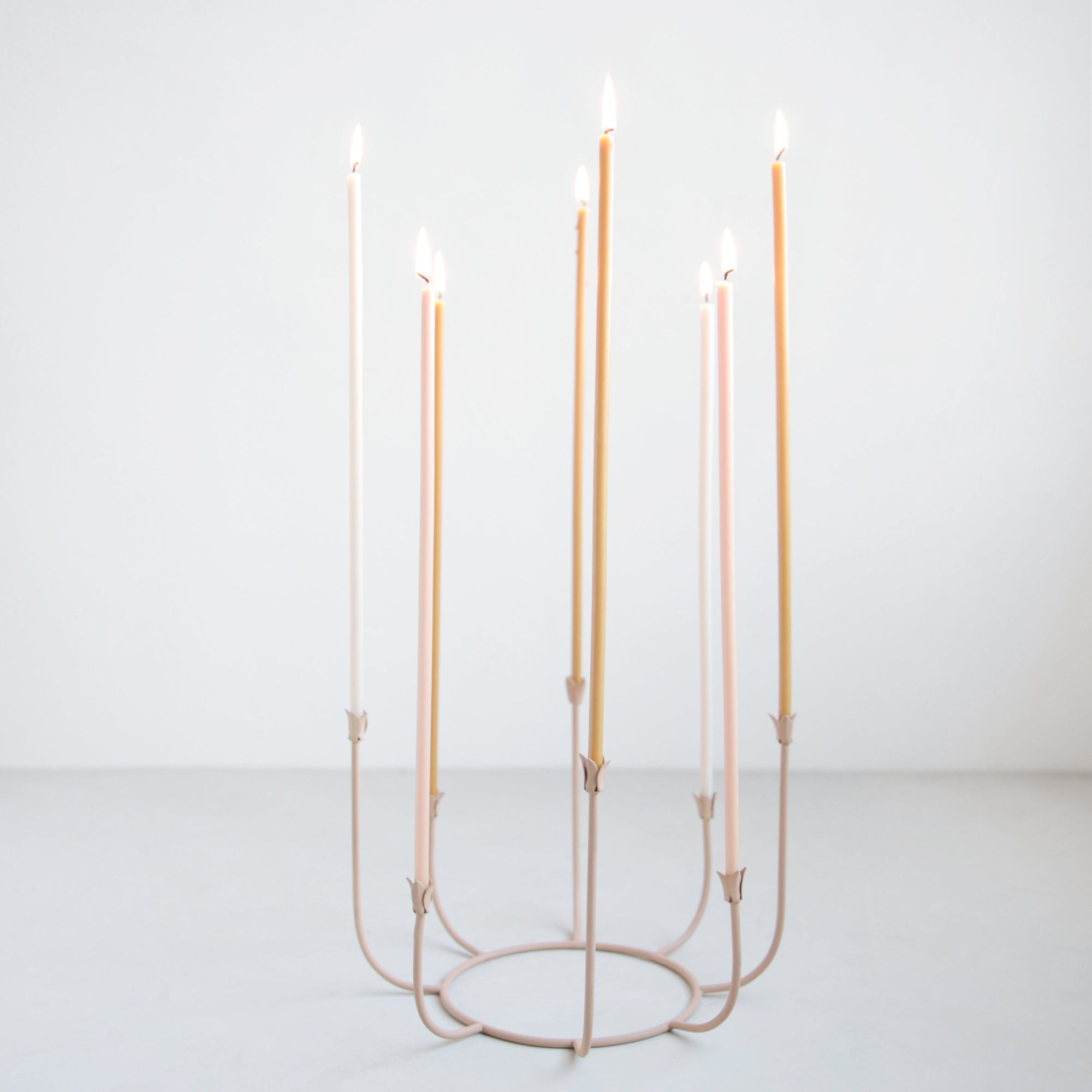 Beacon Long Stem Candelabras
