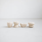 Petite Long Stem Candle Holders, Sand