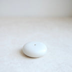 Stone Wishing Candleholder White_
