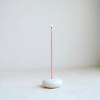 Stone Wishing Candleholder White_Blossom Candle