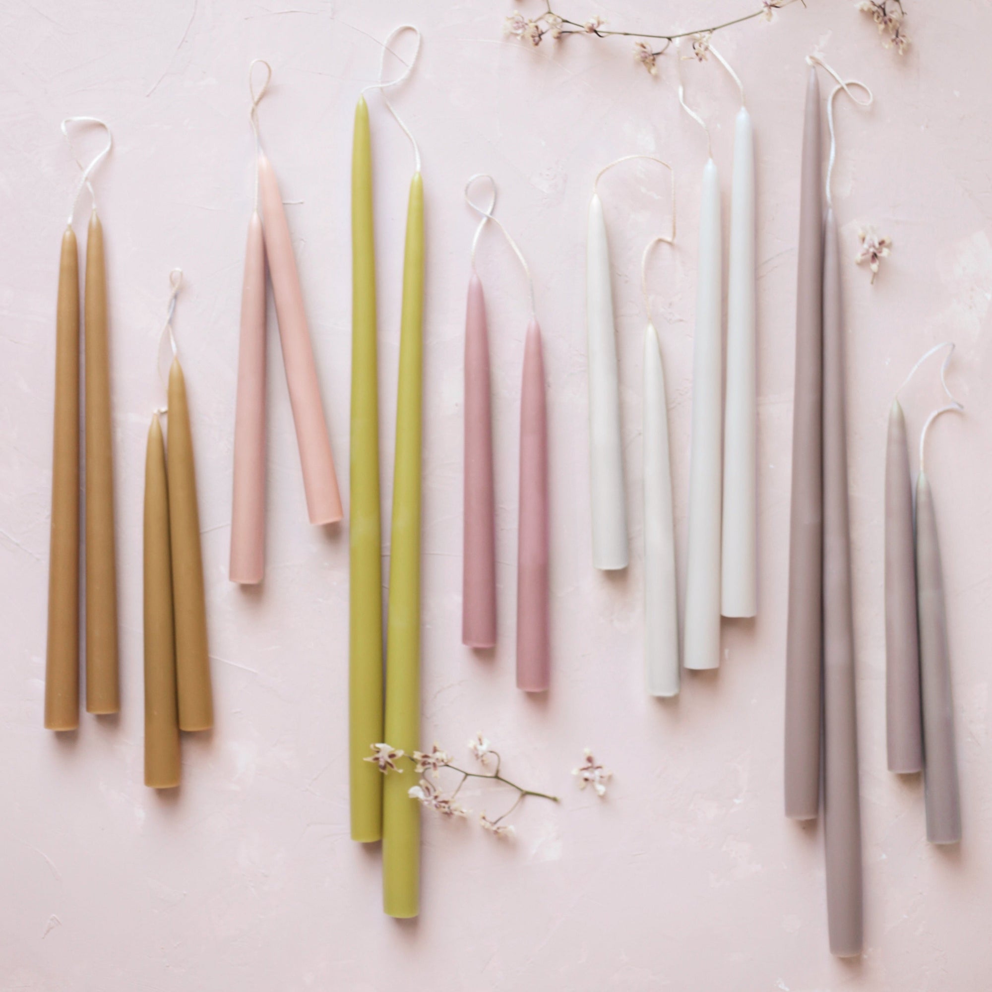 9" Original Dipped Taper Candles