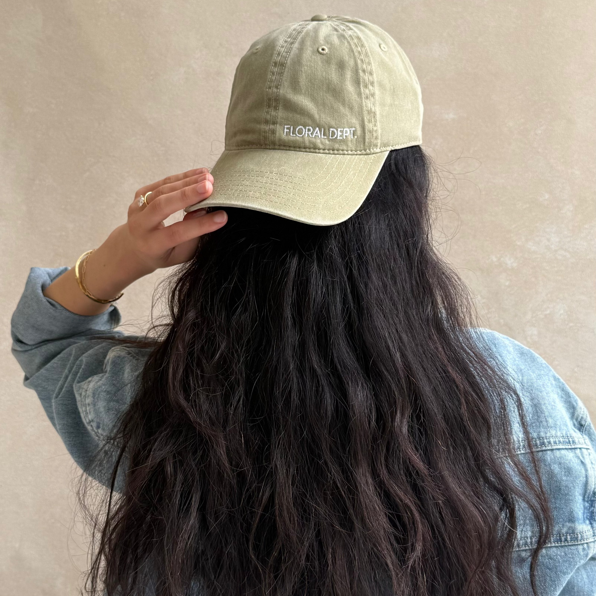 The Floral Society Cap_ Floral Dept_Tan Hat
