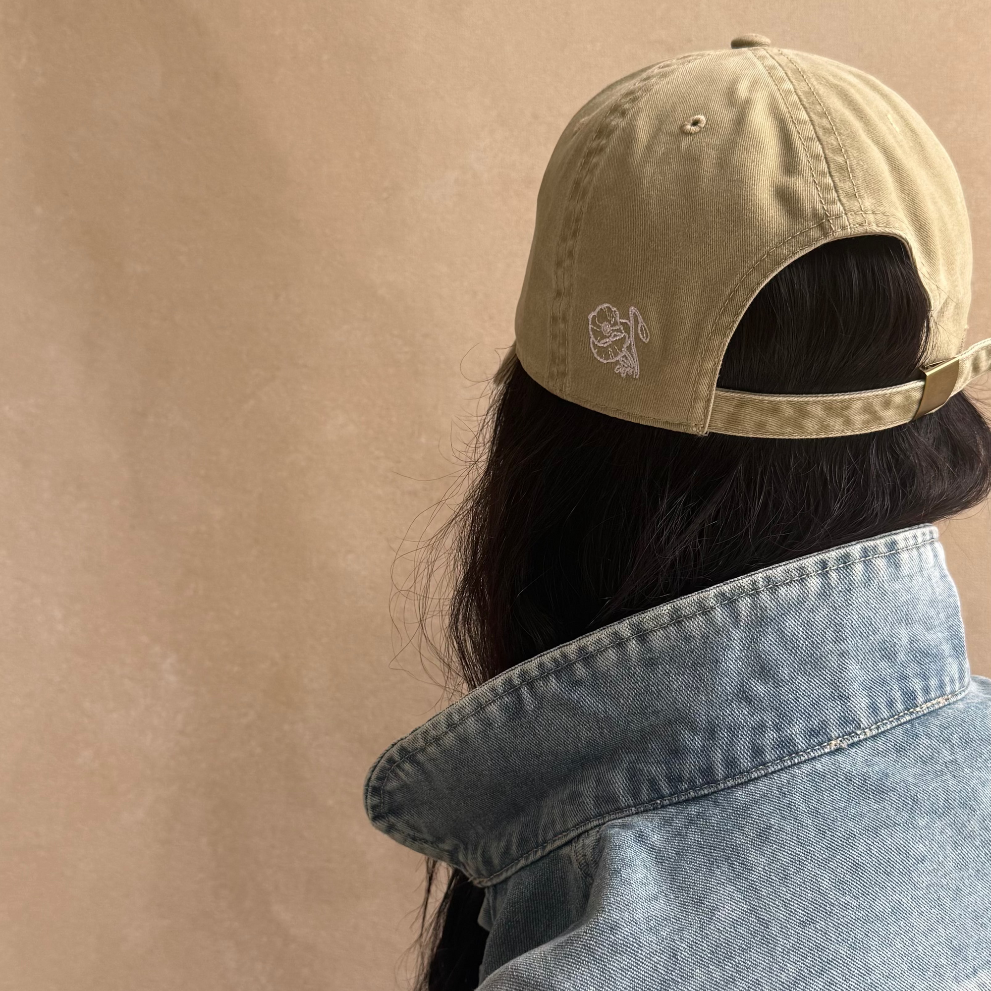 The Floral Society Cap_ Floral Dept_Tan Hat 