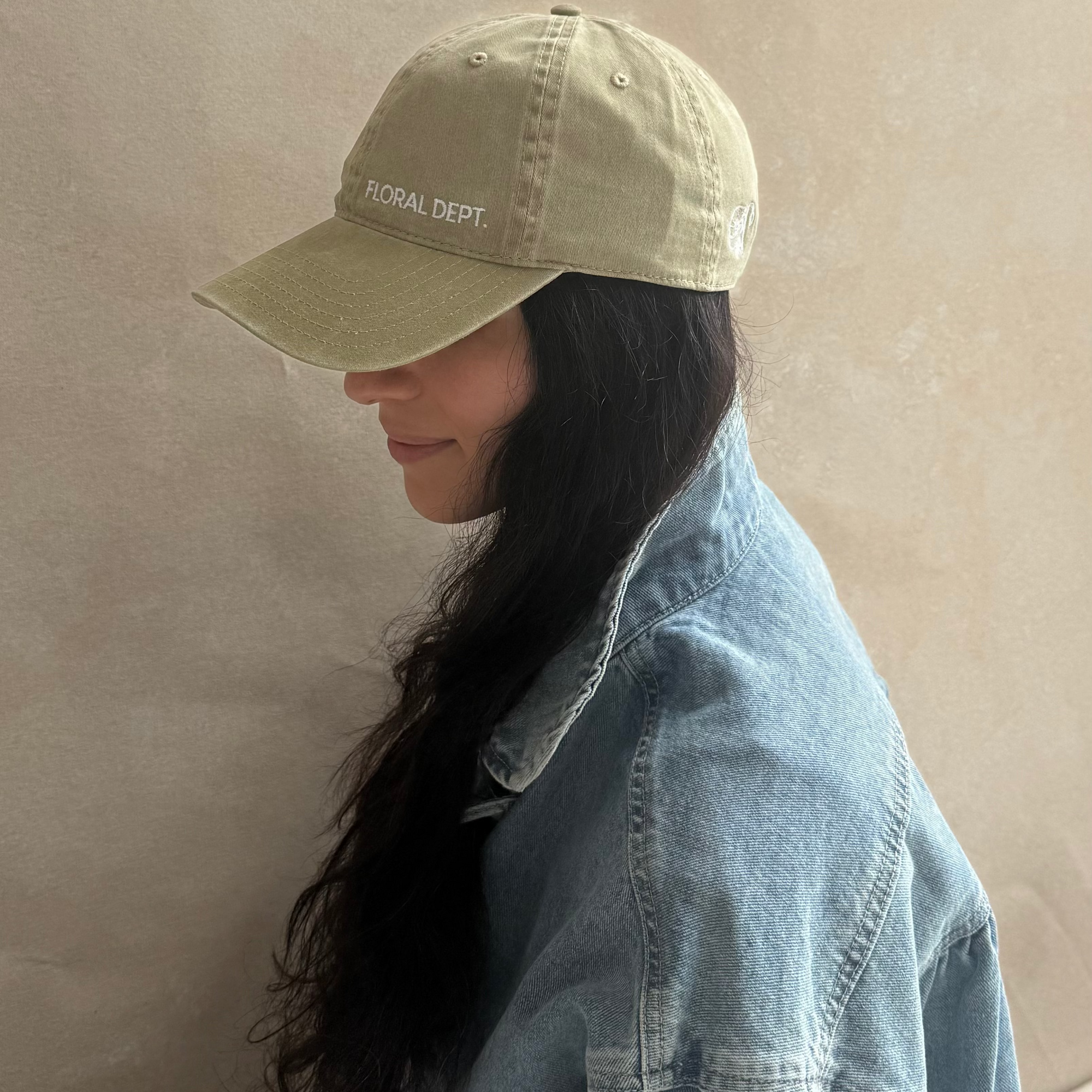 The Floral Society Cap_ Floral Dept_Tan Hat